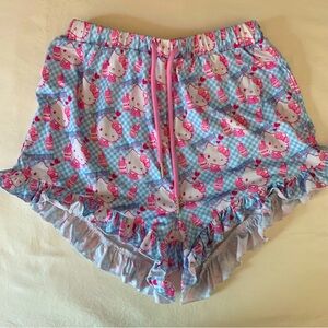 XS SHEIN X Hello Kitty and Friends Shorts